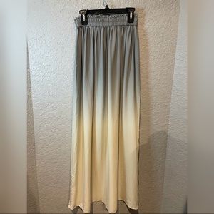 Love Shack Fancy ombre maxi skirt